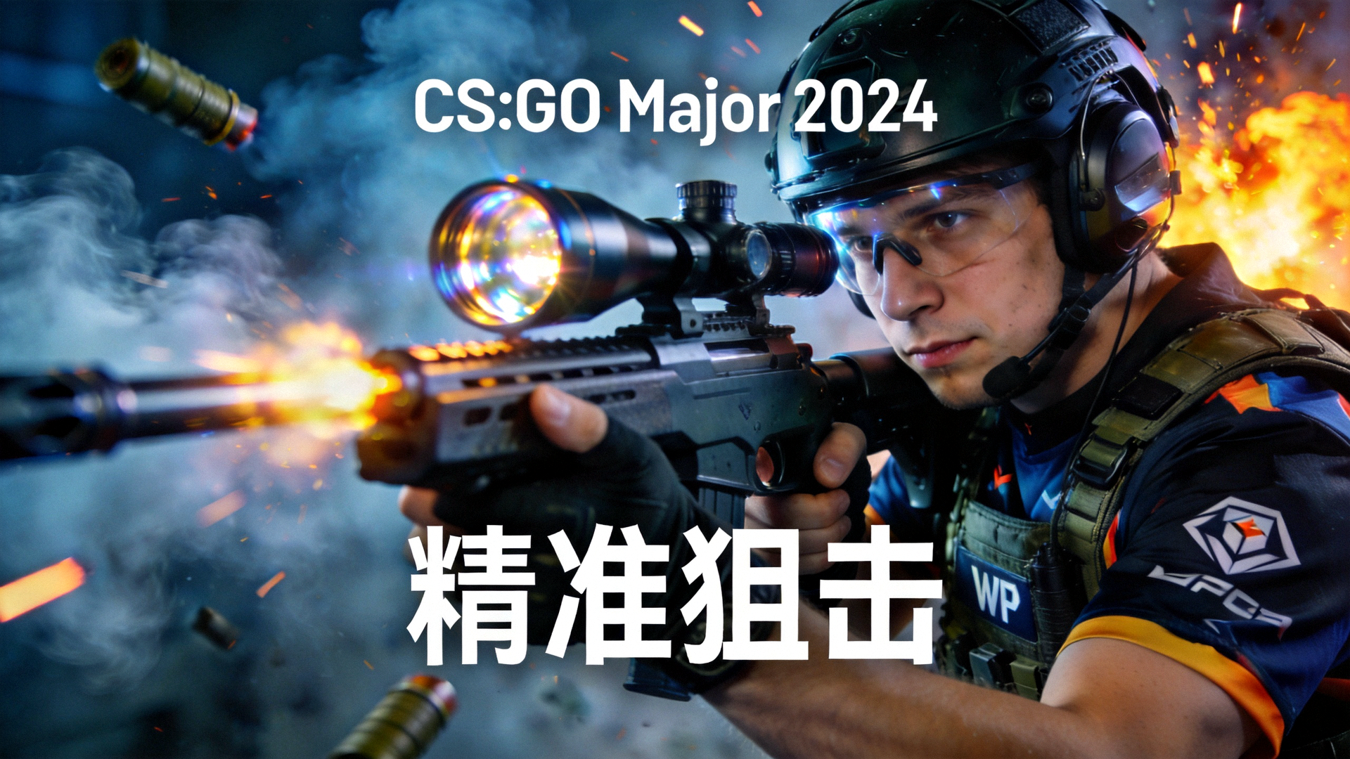 CS:GO Major锦标赛精彩镜头 - 职业选手精准射击的瞬间