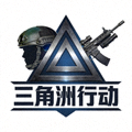 三角洲行动游戏Logo - 现代军事风格的设计与游戏名称