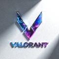 VALORANT游戏Logo - 充满未来科技感的V字形标志