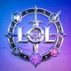 英雄联盟官方游戏Logo - 标志性的LOL字体与图案